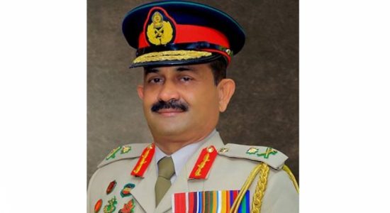 යුද හමුදා මාණ්ඩලික ප්‍රධානී මේජර් ජෙනරල් ලියනගේ 