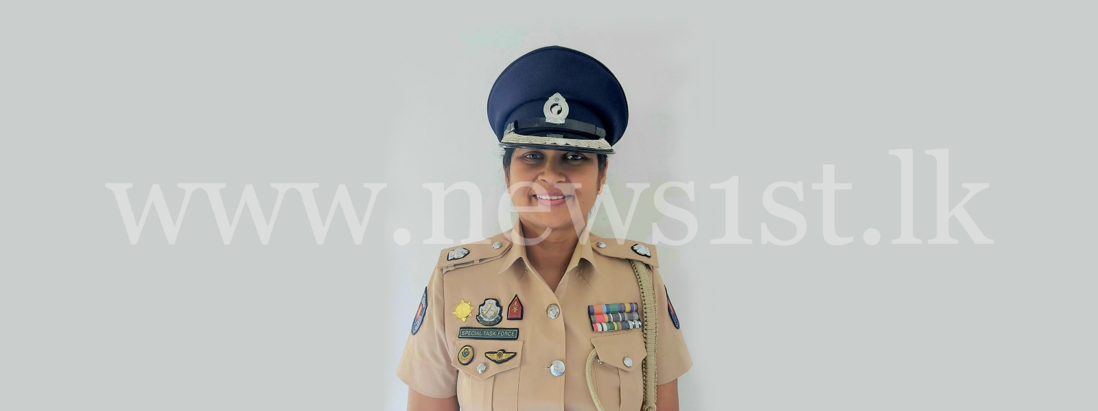STF: ප්‍රථම වරට කාන්තා සහකාර පොලිස් අධිකාරිවරියක් 