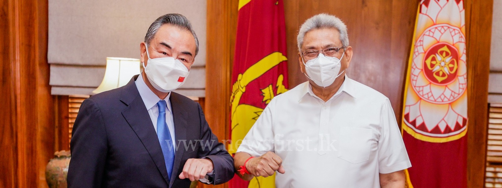 චීන විදේශ ඇමති ජනපති හමුවෙයි..