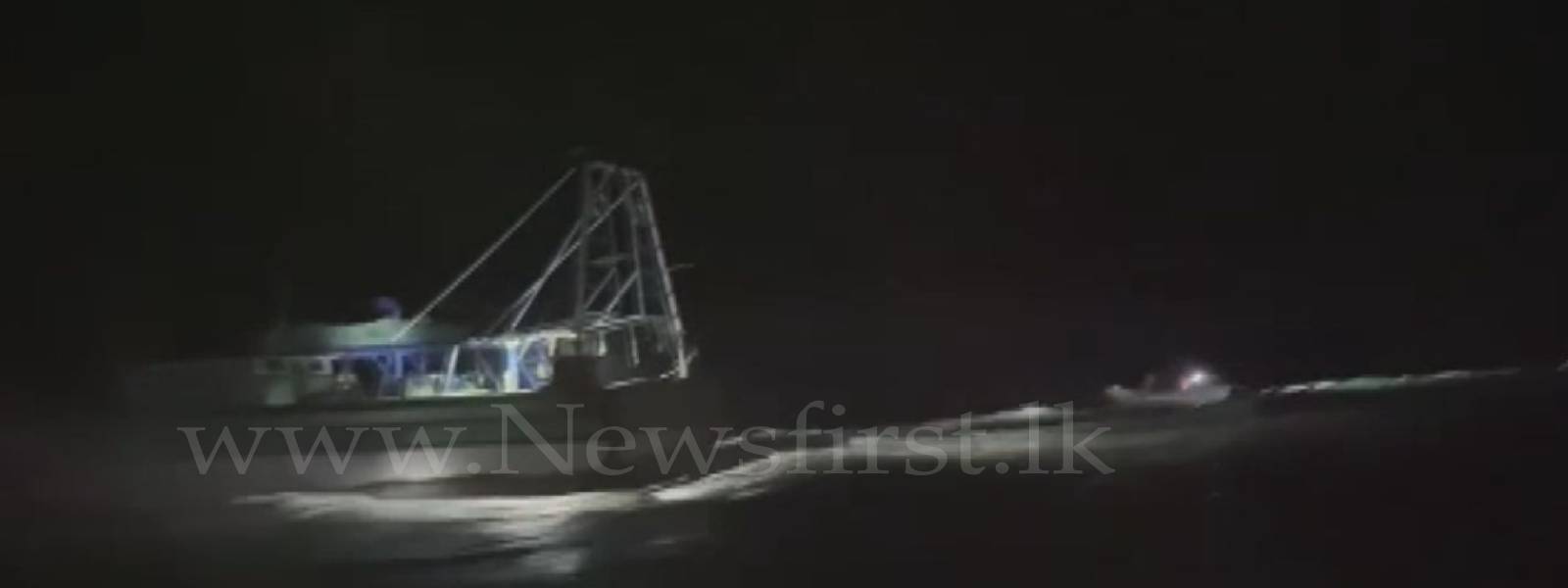 ශ්‍රී ලංකා ධීවරයින් ඉන්දීය යාත්‍රා දෙකක් අල්ලා ගනී