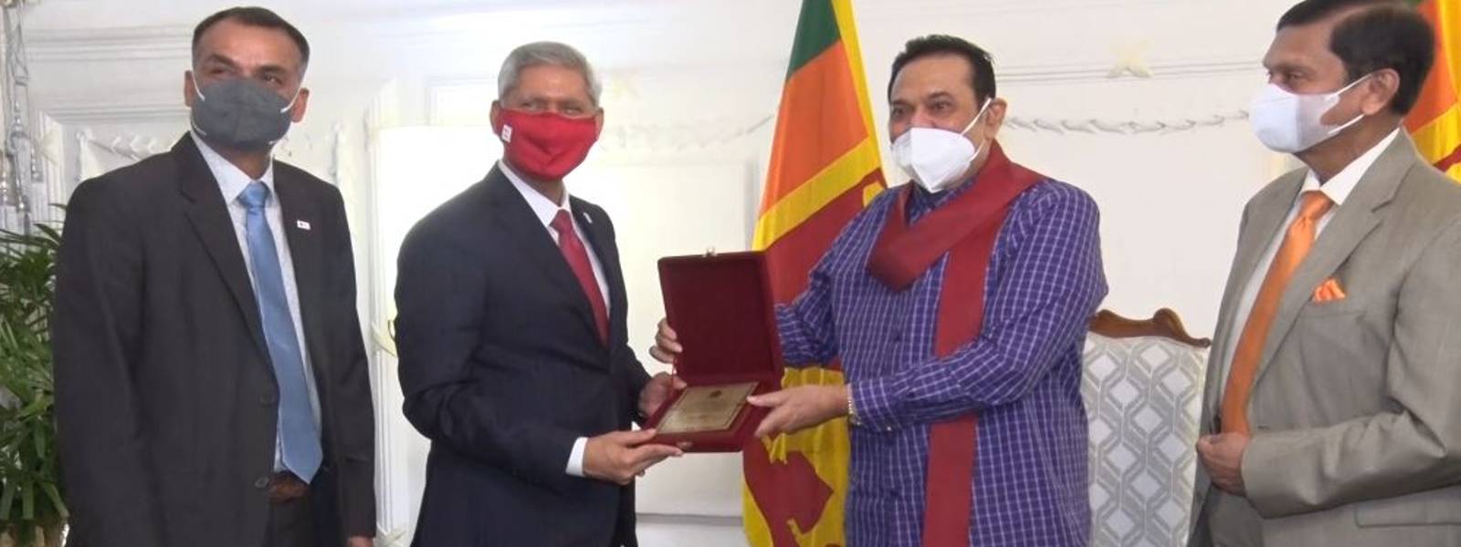 රතුකුරුස සම්මේලනයේ මහලේකම් අගමැති හමුවෙයි 