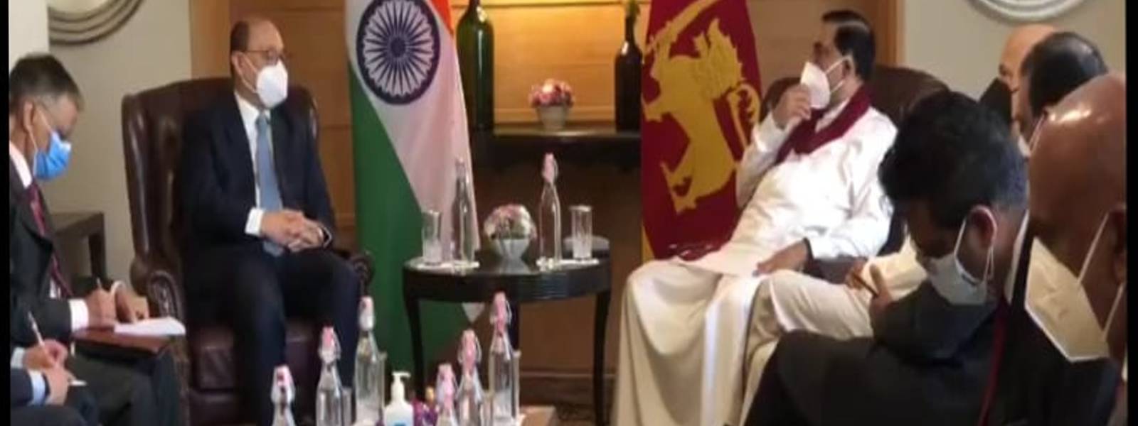 ඇමති බැසිල් ඉන්දීය විදේශ ලේකම් හමුවෙයි 