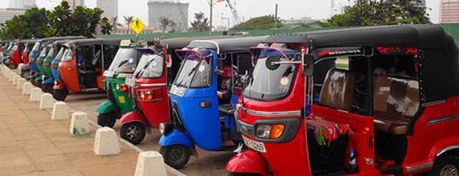 ත්‍රිරෝද රථ ගාස්තු ත් ඉහළ යන ලකුණු 