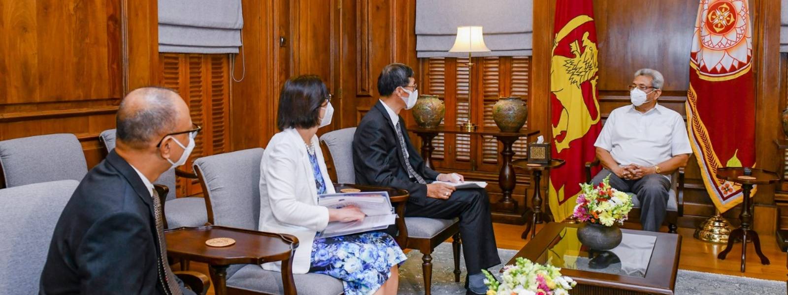 ජනපති හා IMF නියෝජිතයන් අතර හමුවක් 