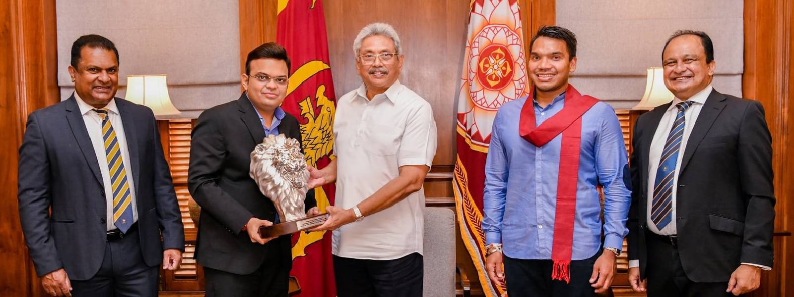 ආසියානු ක්‍රිකට් කවුන්සිලයේ සභාපති ජනපති හමුවෙයි