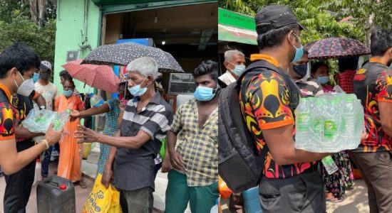 පෝලිම්වල ජනතාවට ගම්මැද්ද  V-Force සවියක් වෙයි  