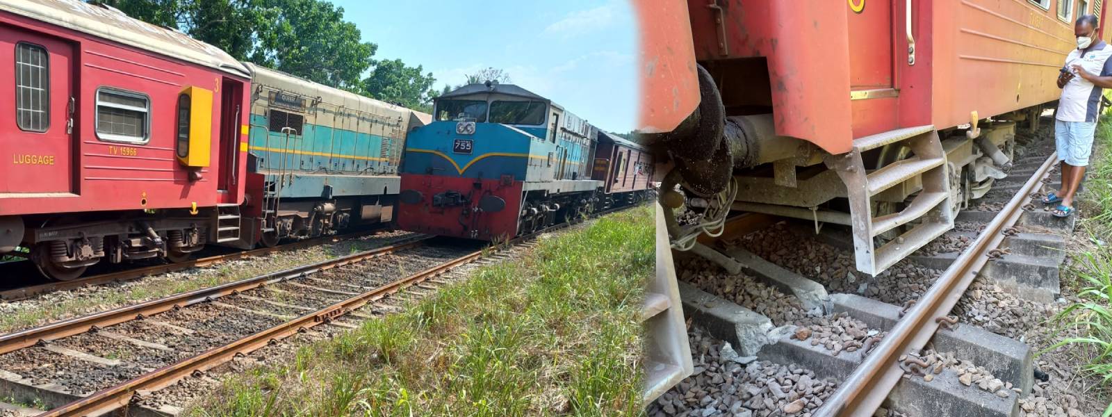 ප්‍රධාන මාර්ගයේ දුම්රිය ප්‍රමාදයක් 