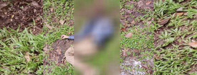 වෙඩි තබා ඝාතනය කළ බවට සැක මළ සිරුරක් කොස්ගොඩ 