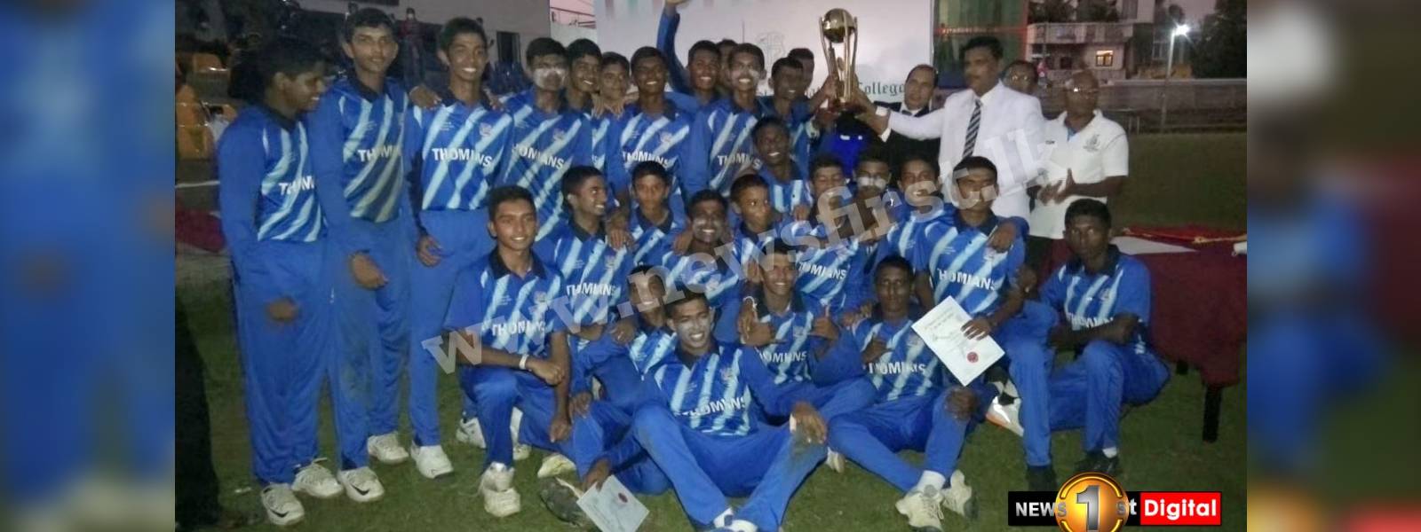 එක්දින තරගයේ ජය ශාන්ත තෝමස් විදුහලට