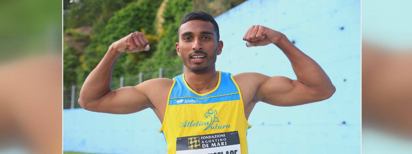 යුපුන් අබේකෝන් ආසියානු වාර්තාවක් අලුත් කරයි