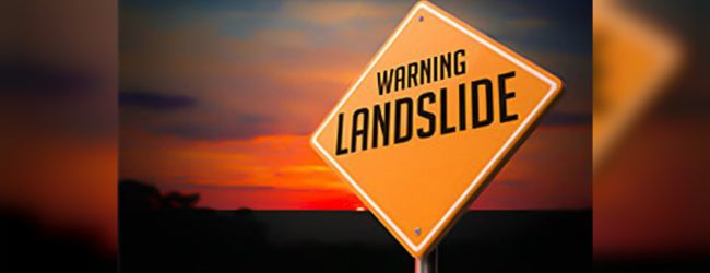 දිස්ත්‍රික්ක 8කට නායයෑම් පිළිබඳ අනතුරු ඇඟවීම් 