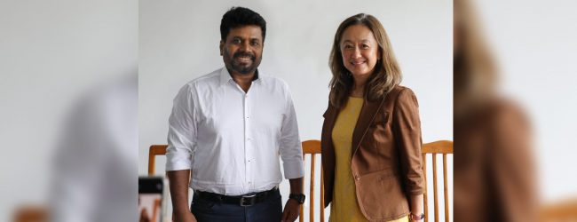 අනුර සහ අමෙරිකානු තානාපතිවරිය අතර සාකච්ඡාවක්