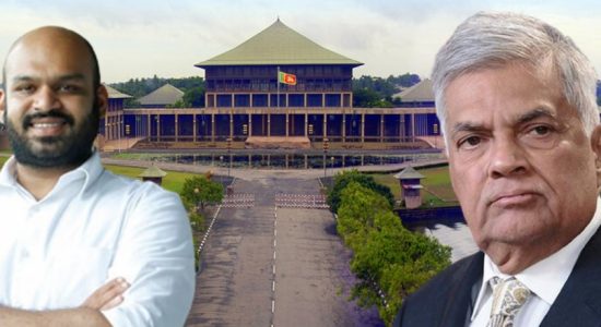 මන්ත්‍රී රාසමාණික්කම්ගෙන් අගමැති රනිල්ට ලිපියක්