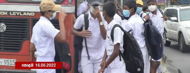 තෙල් අර්බුදයෙන් පොදු ප්‍රවාහනය අද (16) ත් අඩාලයි 