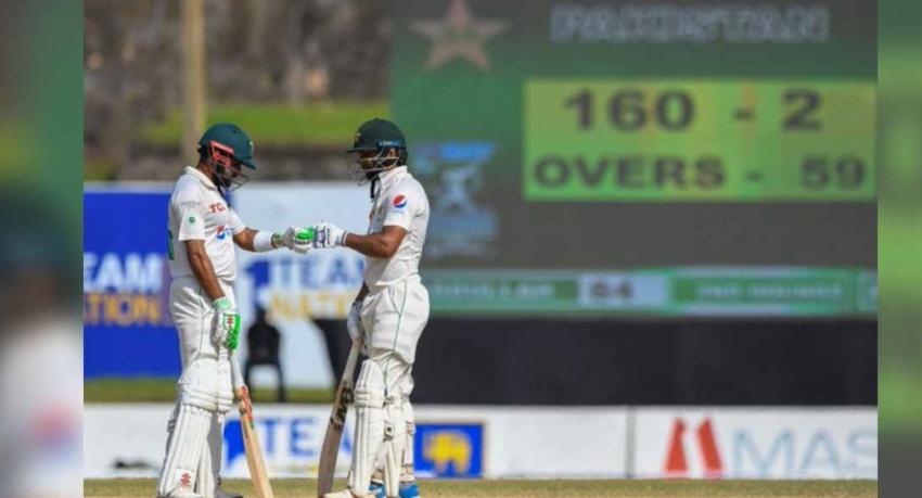 පකිස්ථානය ජයග්‍රහණයට ලකුණු 120ක් පිටුපසින්