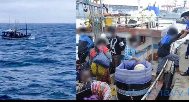 හොර පාරෙන් රට යන්න හැදූ පුද්ගලයින් 33 ක් අත්අඩංගුව