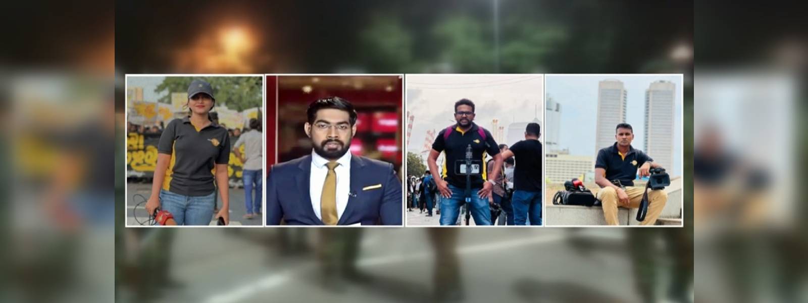 මාධ්‍යවේදීන්ට පහර දීම:මානව හිමිකම් කොමිසමට සාක්ෂි