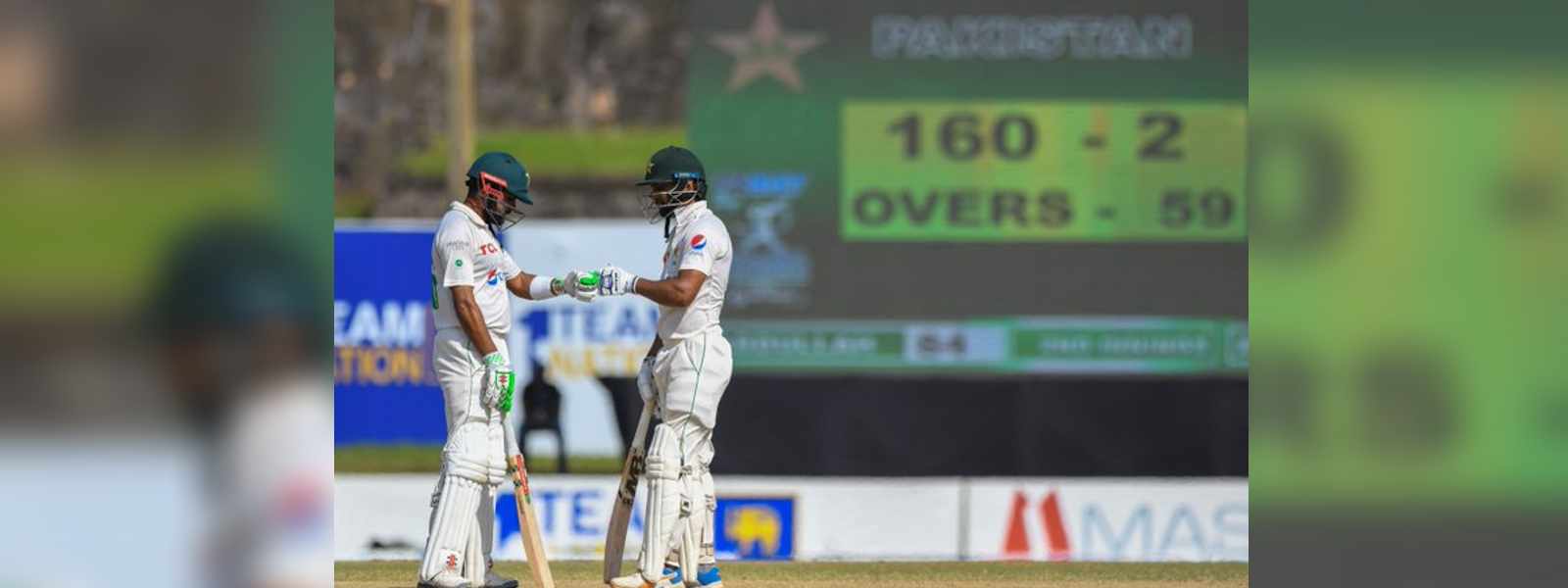 පකිස්ථානය ජයග්‍රහණයට ලකුණු 120ක් පිටුපසින්