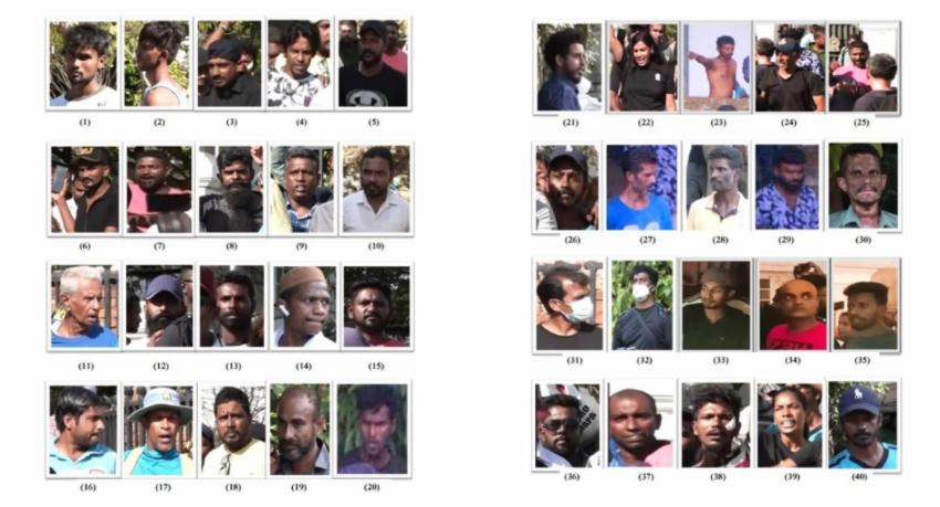 අරලිය මැදුරට හානි කළ පිරිසක් සොයන්න මහජන සහය පතයි