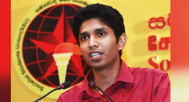 ශිෂ්‍ය ක්‍රියාකාරී රංගන ලක්මාල් අත්අඩංගුවට..