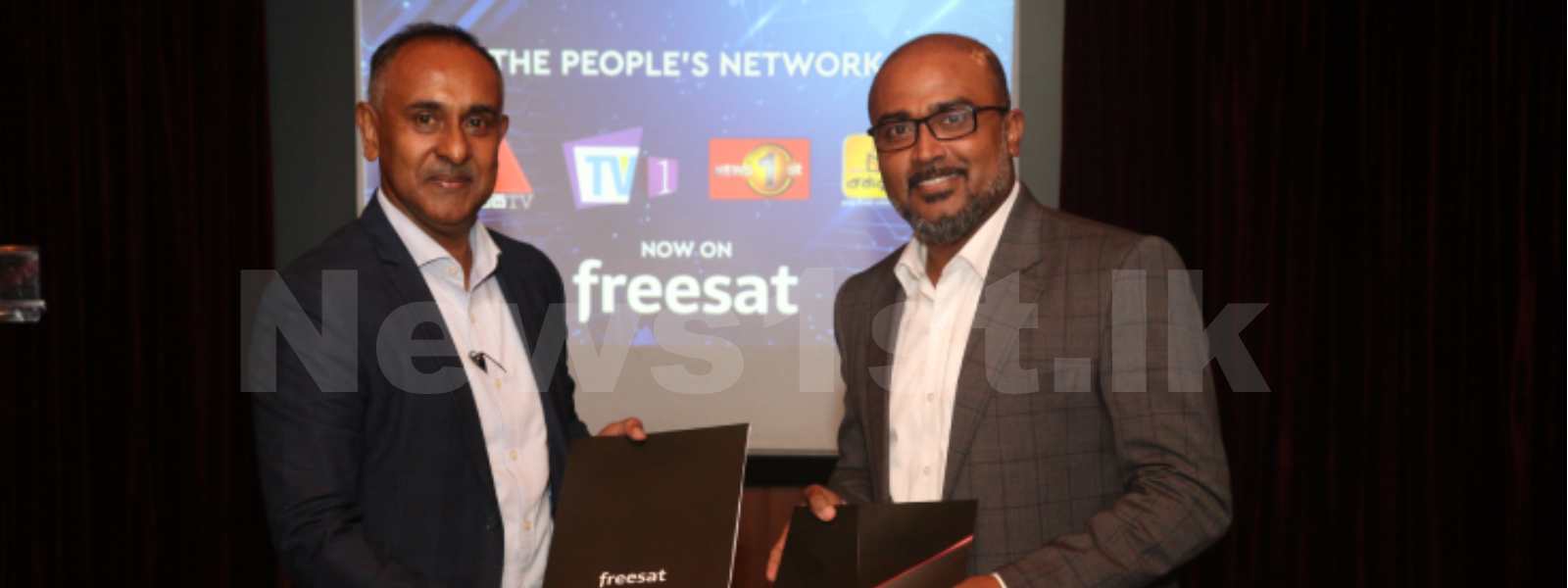 MTV සමාගම Freesat සමග අත්වැල් බැඳගනී