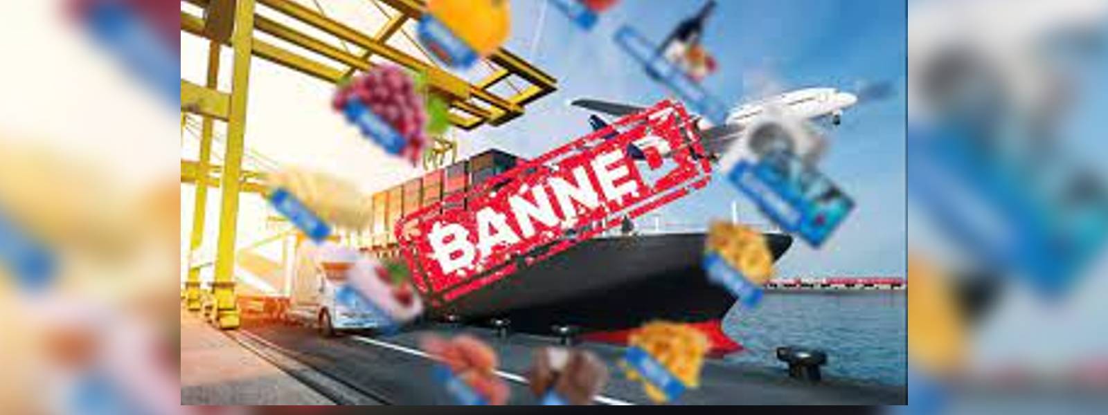 තවත් භාණ්ඩ 300කට අධික සංඛ්‍යාවකට ආනයන සීමා
