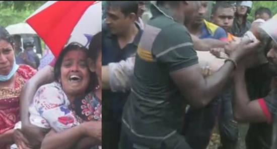 මහ වැස්සේ බෝක්කුවක සිරවුණු පාසල් දරුවෙකු මිය යයි