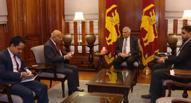 ලංකාව - නේපාලය අතර ද්විපාර්ශවික එකඟතාවකට සාකච්ජා..
