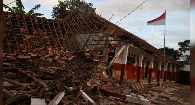 ඉන්දුනීසියාවේ භූ කම්පනයෙන් 162ක් මරුට