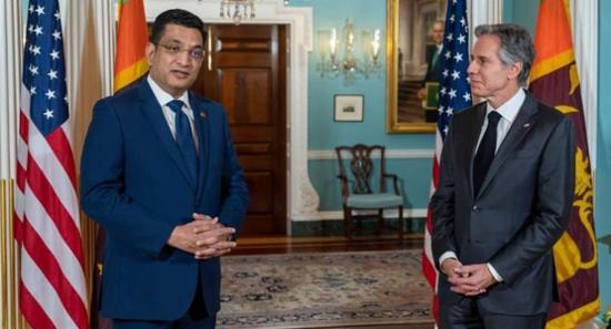 අලි සබ්‍රි එක්සත් ජනපද රාජ්‍ය ලේකම් හමුවෙයි