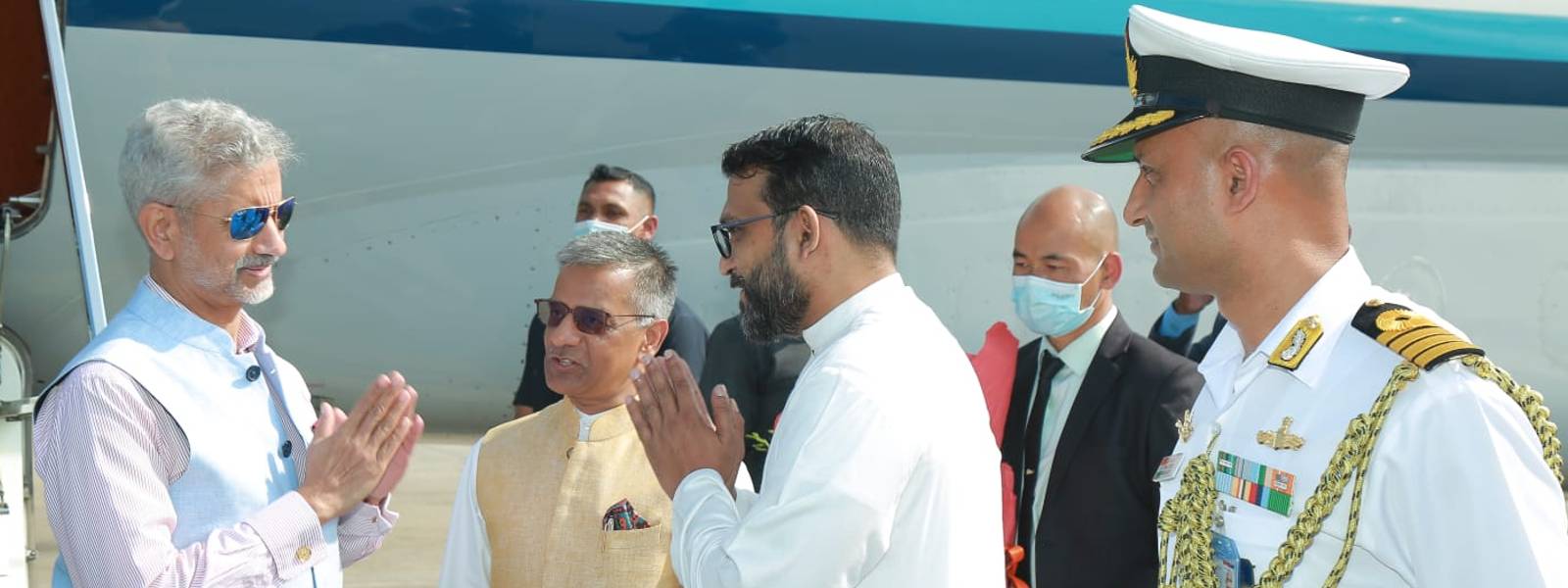 ඉන්දීය විදෙස් ඇමති ඇතුළු දූත පිරිස දිවයිනට..