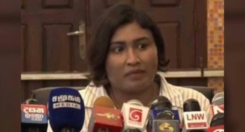 ආදර්ශනී කරදන පොලිස් අත්අඩංගුවට