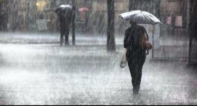 ප්‍රදේශ රැසකට අද රාත්‍රියේ ගිගුරුම් සහිත වැසි