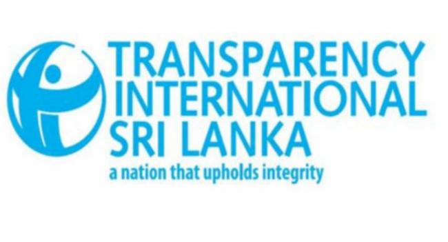 මෙරට දූෂණය තවත් ඉහළට-ට්‍රාන්ස්පේරන්සි ඉන්ටර්නැෂල්