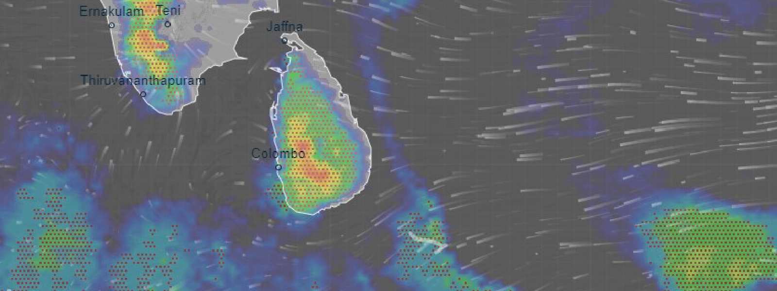 පස්වරුවේ ප්රදේශ රැසකට ගිගුරුම් සහිත වැසි..