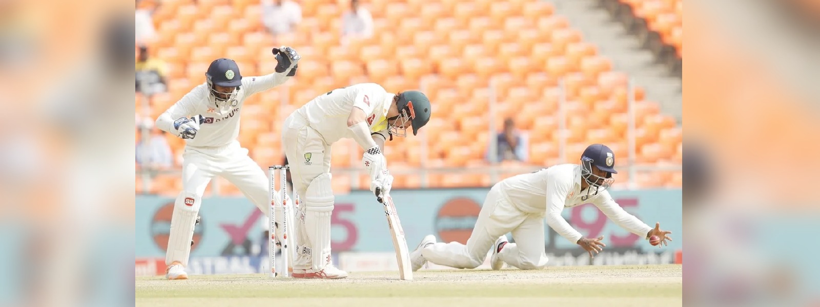 ඉන්දියා-ඔස්ට්‍රේලියා තරගය ජය පැරදුමෙන් තොරව අවසන්