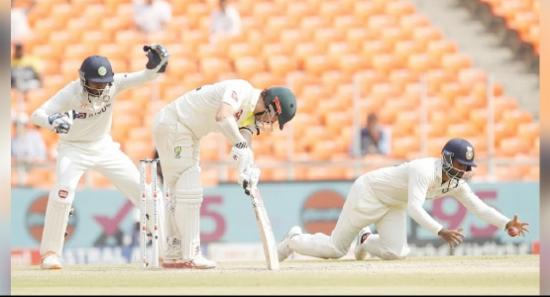 ඉන්දියා-ඔස්ට්‍රේලියා තරගය ජය පැරදුමෙන් තොරව අවසන්