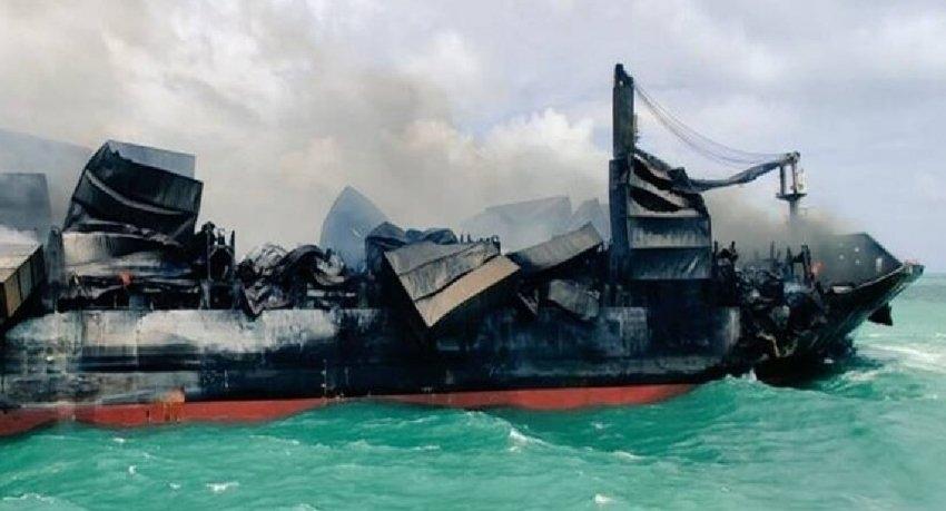 Sea of SriLanka කලාපයට බරපතළ හානි කළ එක්ස්ප්‍රස් පර්ල් නෞකා අනතුරේ නඩු කටයුතු ලංකාවෙන් පිටතට