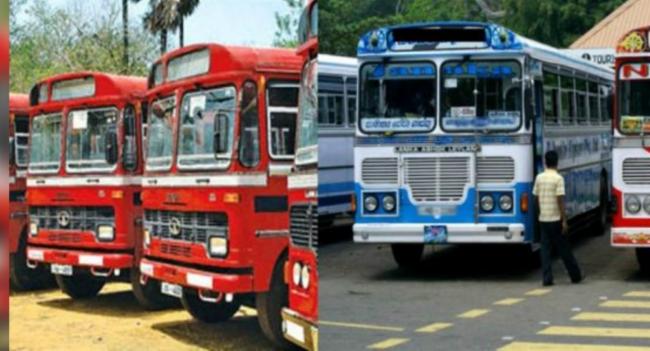 ගමට යන්න හෙටත් බස් සේවාවන්..
