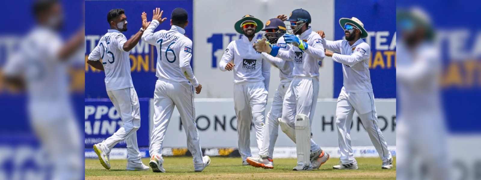 අයර්ලන්තයට එරෙහි පළමු ටෙස්ට් තරගයේ ජය ශ්රී ලංකාවට