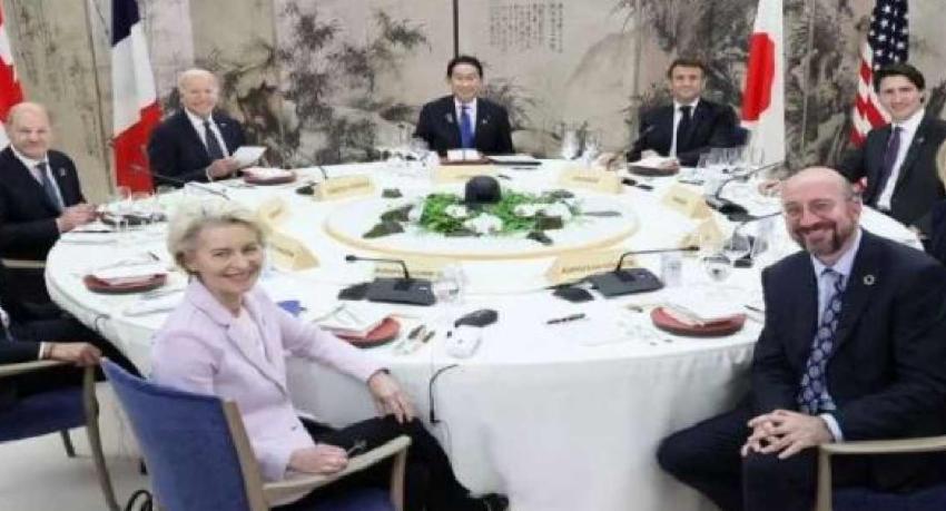 G7 රාජ්‍ය නායකයින්ගෙන් ඒකාබද්ධ ප්‍රකාශයක්