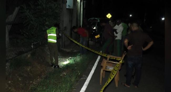 හෝමාගම වෙඩි තැබීමකින් පුද්ගලයෙකු මරුට