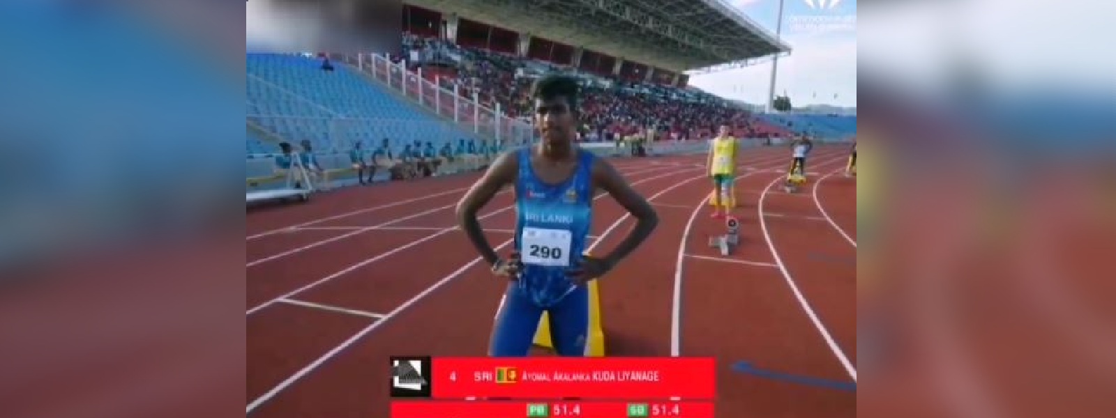 අයෝමාල් අකලංකට රිදී පදක්කමක්