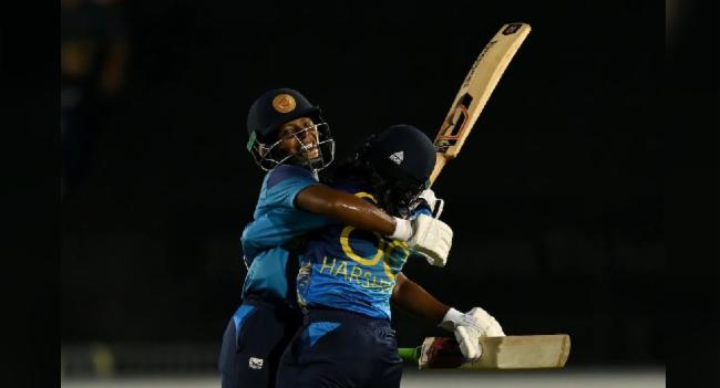කාන්තා කණ්ඩායමට එංගලන්තයට එරෙහිව තරගාවලි ජයක්