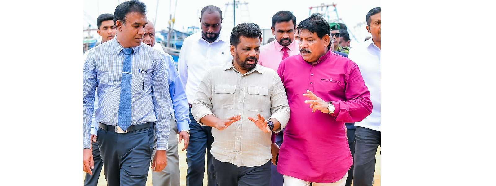 ජනපති අද දෙවැනි දිනටත් උතුරේ සංචාරයේ..