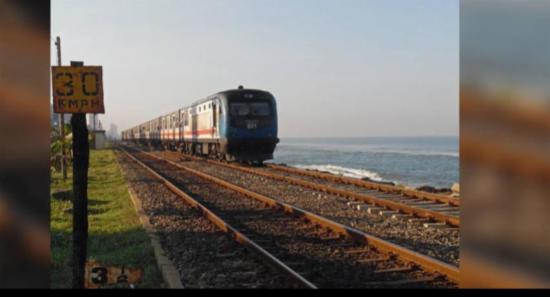 මුහුදුබඩ මාර්ගයේ දුම්රිය ප්‍රමාදයක්