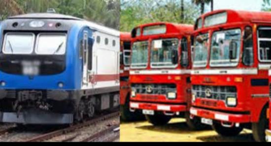 අදත් විශේෂ ප්‍රවාහන සේවා...