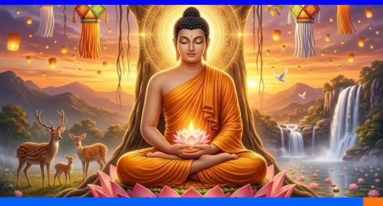 වෙසක් පුර පසලොස්වක පොහෝ දිනය අදයි.