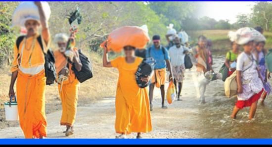 කතරගම පාදයාත්‍රාවට කුමන පිවිසුම 24දා දක්වා විවෘතයි