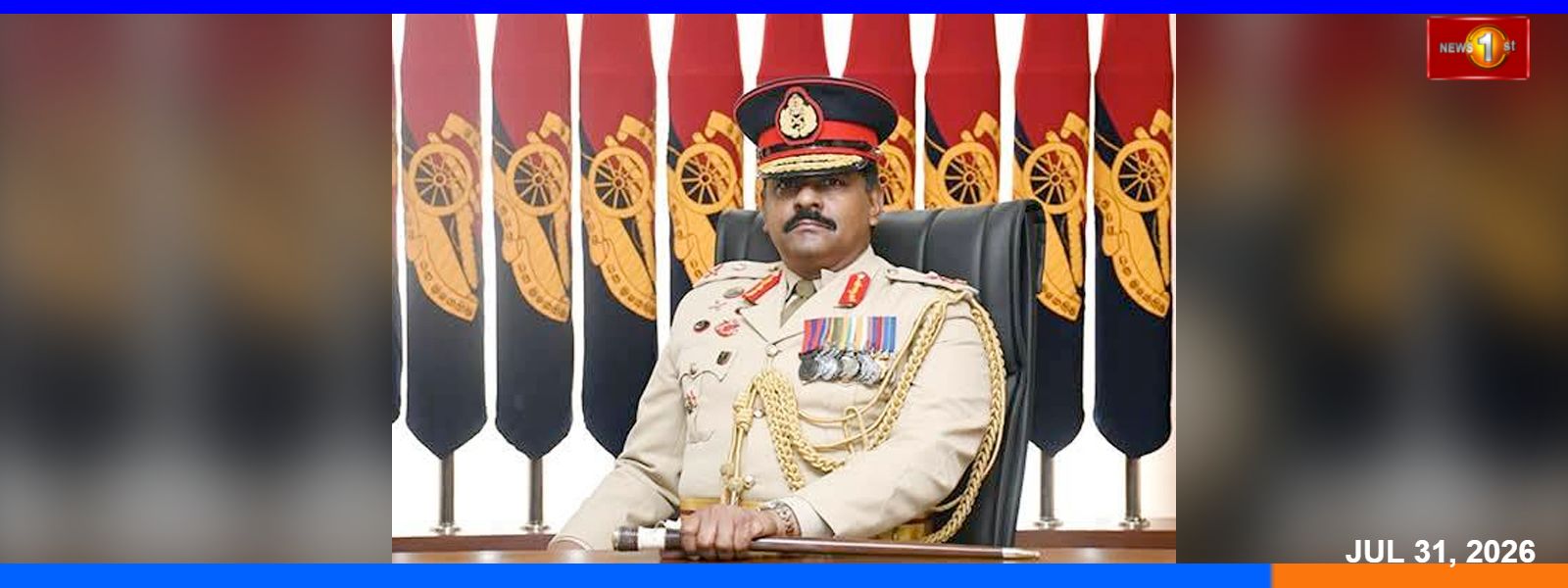 යුද හමුදාපති ලසන්ත රොද්රිගෝ අද විශ්රාම යයි!